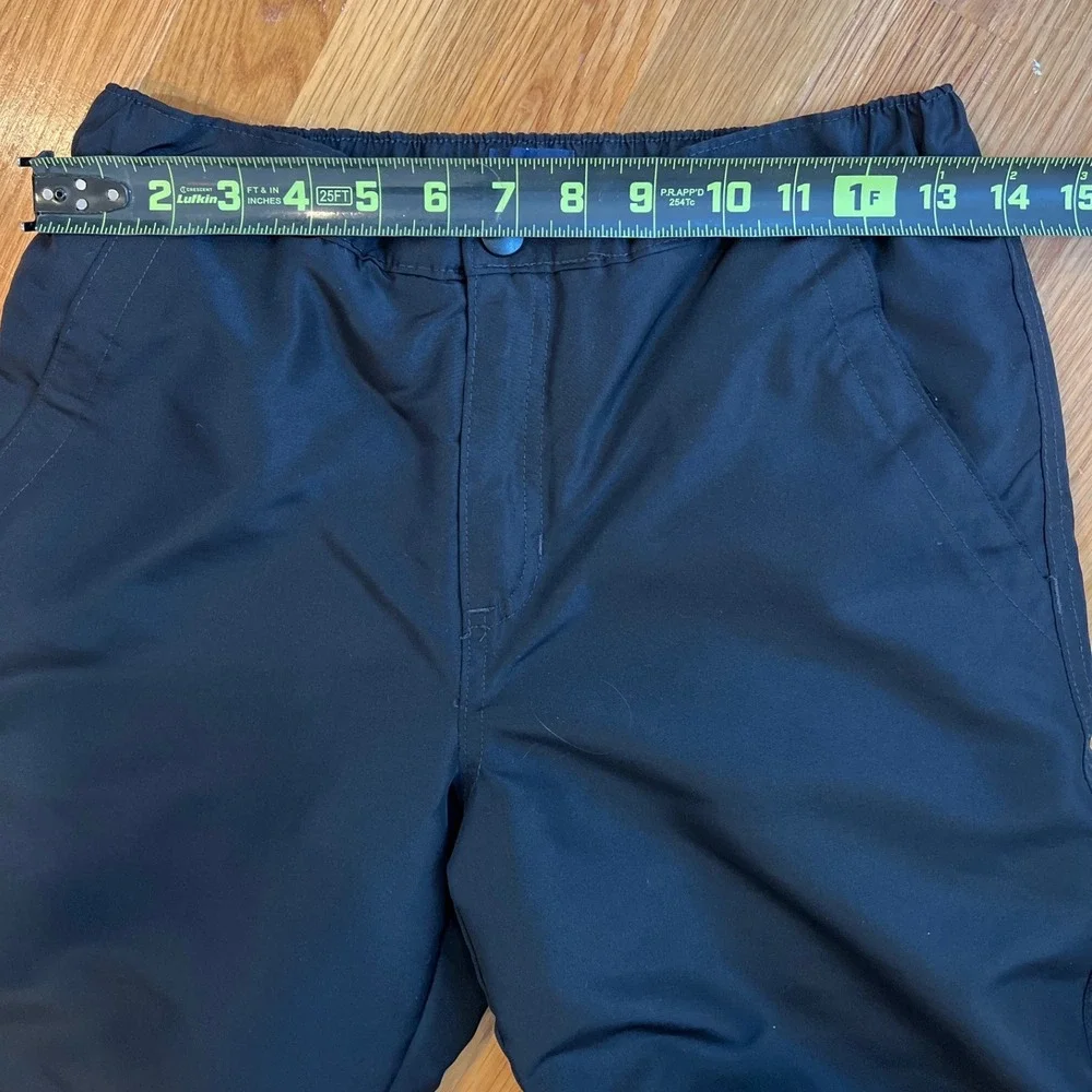 The Children's Place Girls Snow‎ Pants Black Size 10 EUC